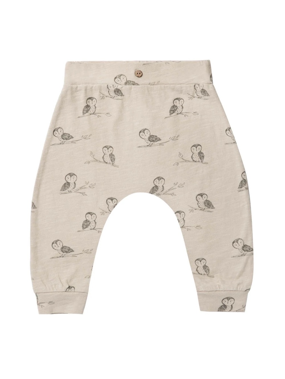 Rylee + Cru Owl Slouch Pants 12-18 Months Baby